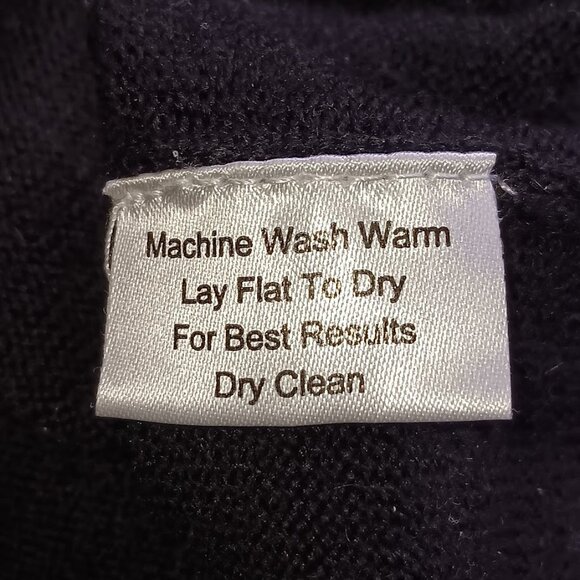 Men’s Quarter Zip Sweater Size SIZE 3XBlack Knit Pullover Casual Preppy - Picture 5 of 10